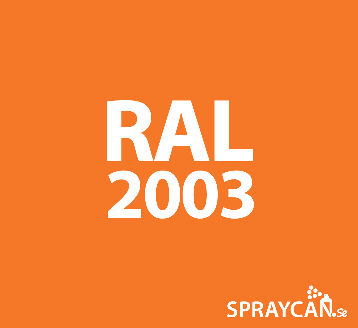 Förch Lackspray Pastellorange RAL 2003 – 400 Ml, Witterungsbeständig
