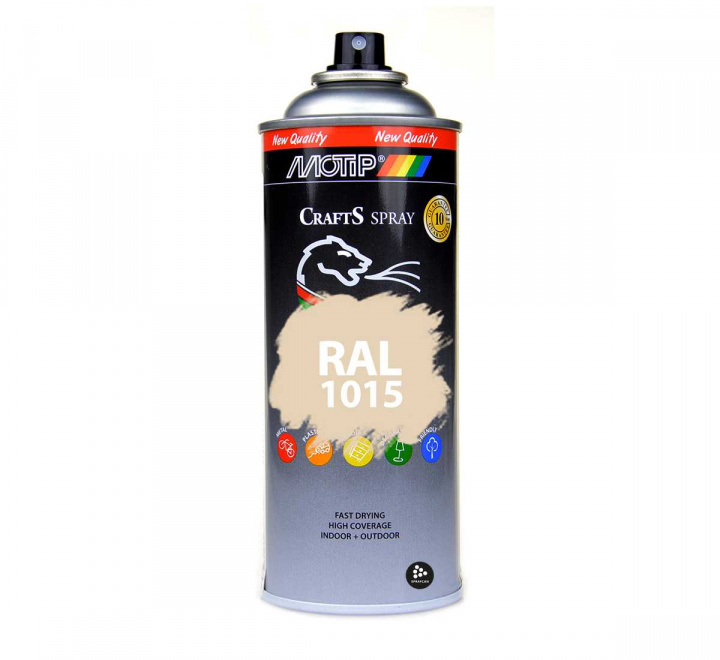 RAL 1015 Light Ivory | RAL-frger i Spray