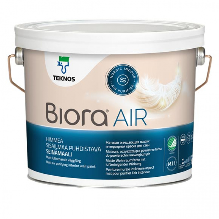 Biora Air Väggfärg Luftrenande i gruppen Målarfärg / Inomhus / Vägg & Tak hos Spraycan Sweden AB (BIORAAIR)