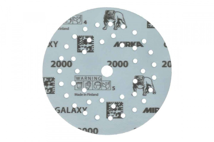 Mirka Galaxy sliprondell 125mm, P 2000, Lång hållbarhet