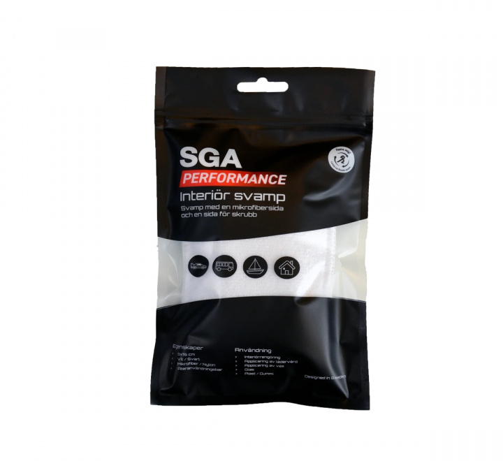 Interiörsvamp Mikrofiber Scrub Pad i gruppen Fordonsvård / Tvätt & Städtillbehör / Applikator hos Spraycan Sweden AB (GB021)